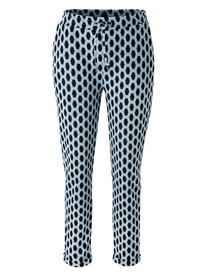 Nohavice Aniston Türkis/ Schwarz 1825686 Hose in Türkis/ Schwarz - 3