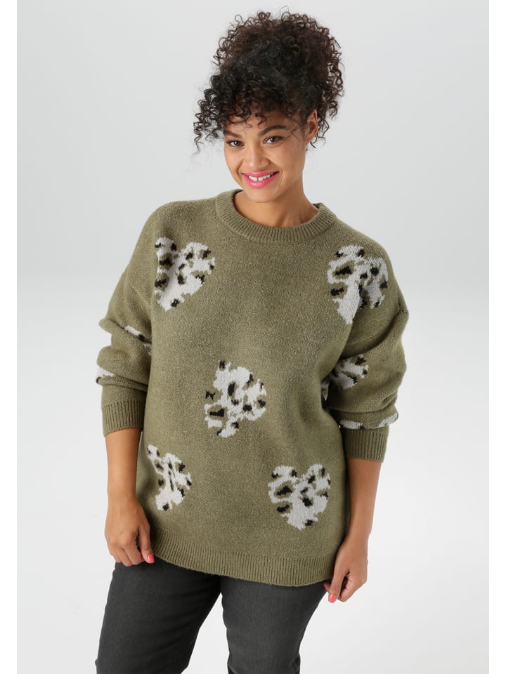 Sveter Aniston Khaki 9697777 Pullover in Khaki - 1