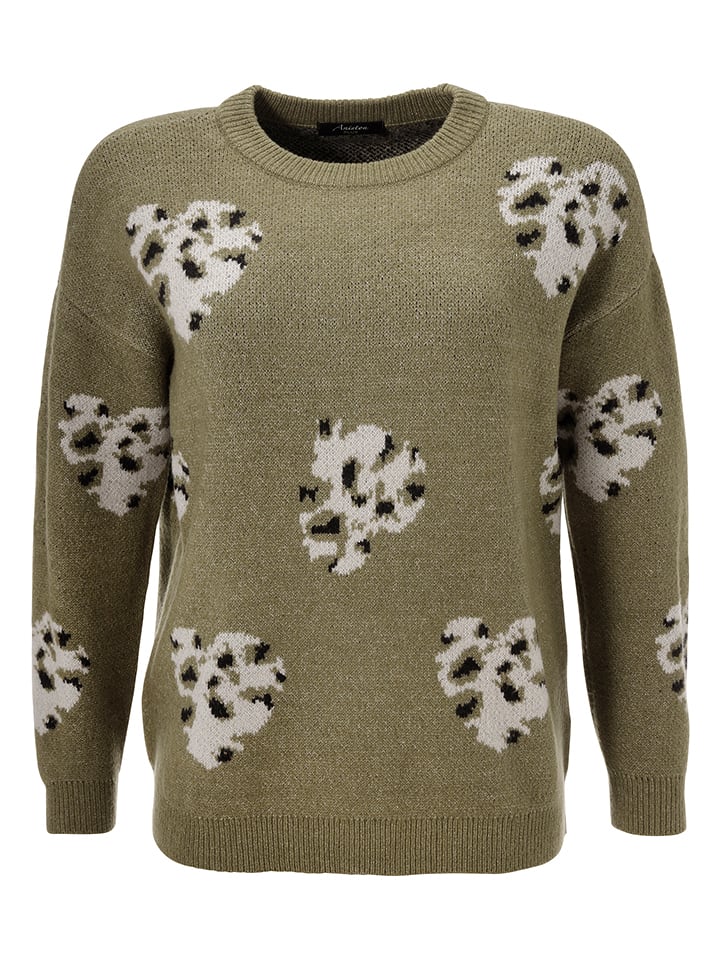 Sveter Aniston Khaki 9697777 Pullover in Khaki - 3