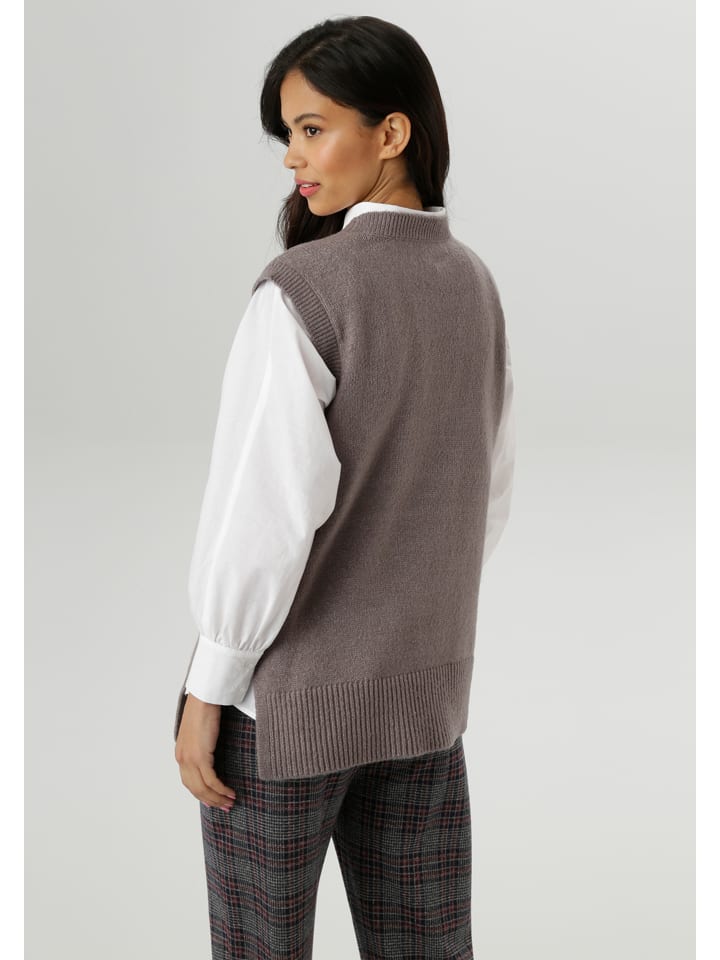 Sveter Aniston Grau 9667178 Pullunder in Grau - 2
