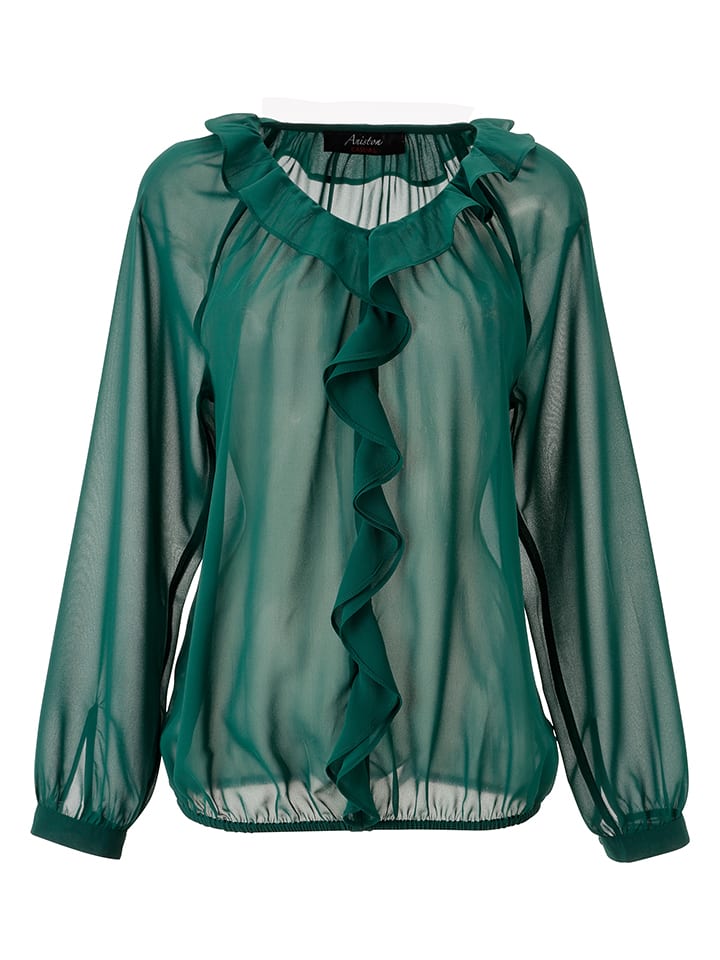 Aniston Grün 7685703 Bluse in Grün - 3