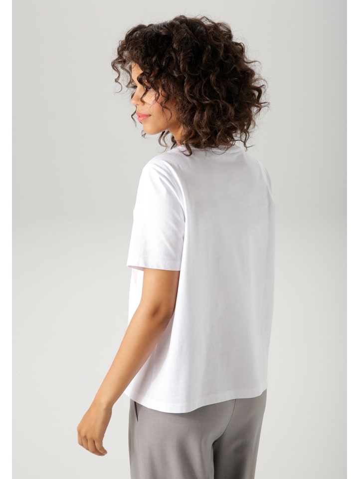Tričko Aniston Weiß 8983946 Shirt in Weiß - 2