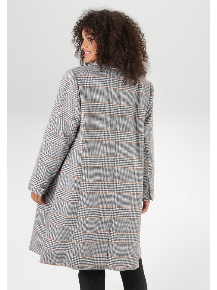 Dámska bunda Aniston Schwarz/ Camel 6860413 Übergangsmantel in Schwarz/ Camel - 2