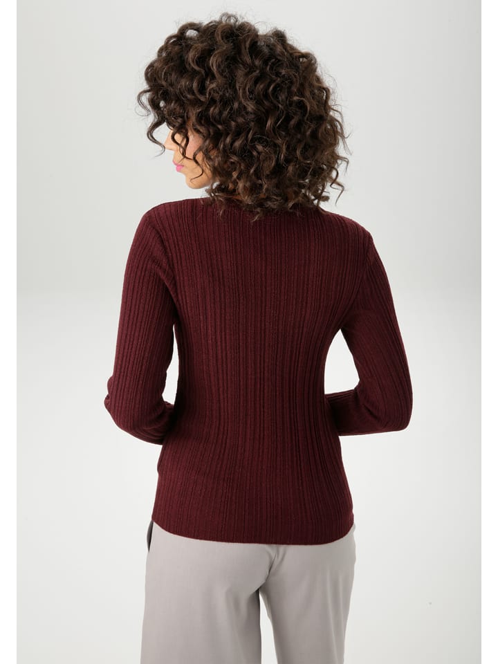 Sveter Aniston Bordeaux 6264557 Pullover in Bordeaux - 2
