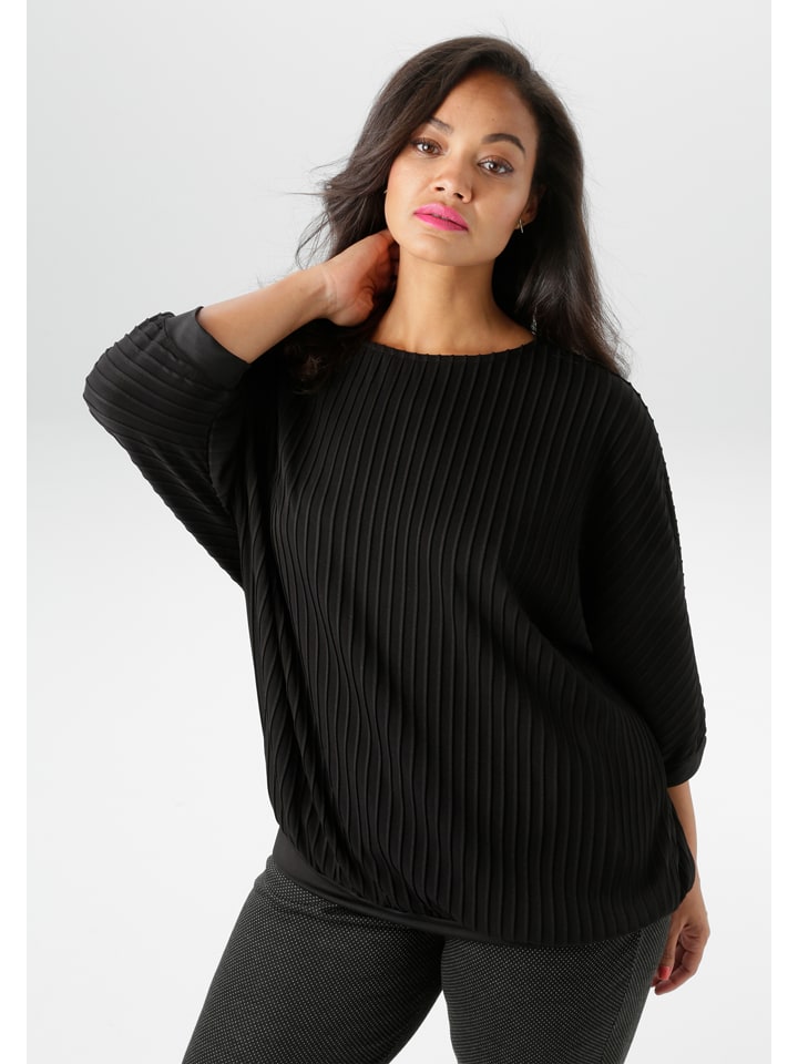 Aniston Schwarz 763166 Longsleeve in Schwarz - 1