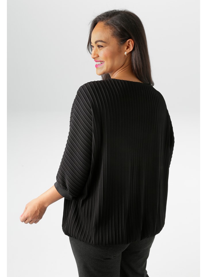 Aniston Schwarz 763166 Longsleeve in Schwarz - 2