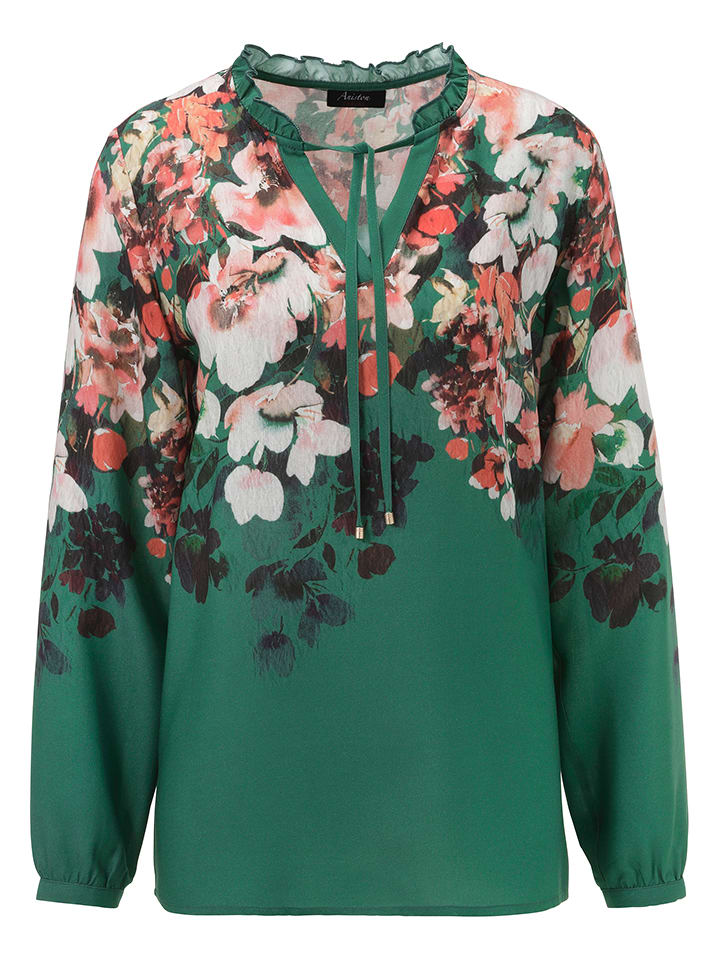 Aniston Grün 7972495 Bluse in Grün - 3