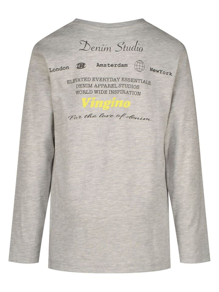 Tričko Vingino Grau 9407912 Longsleeve in Grau - 3