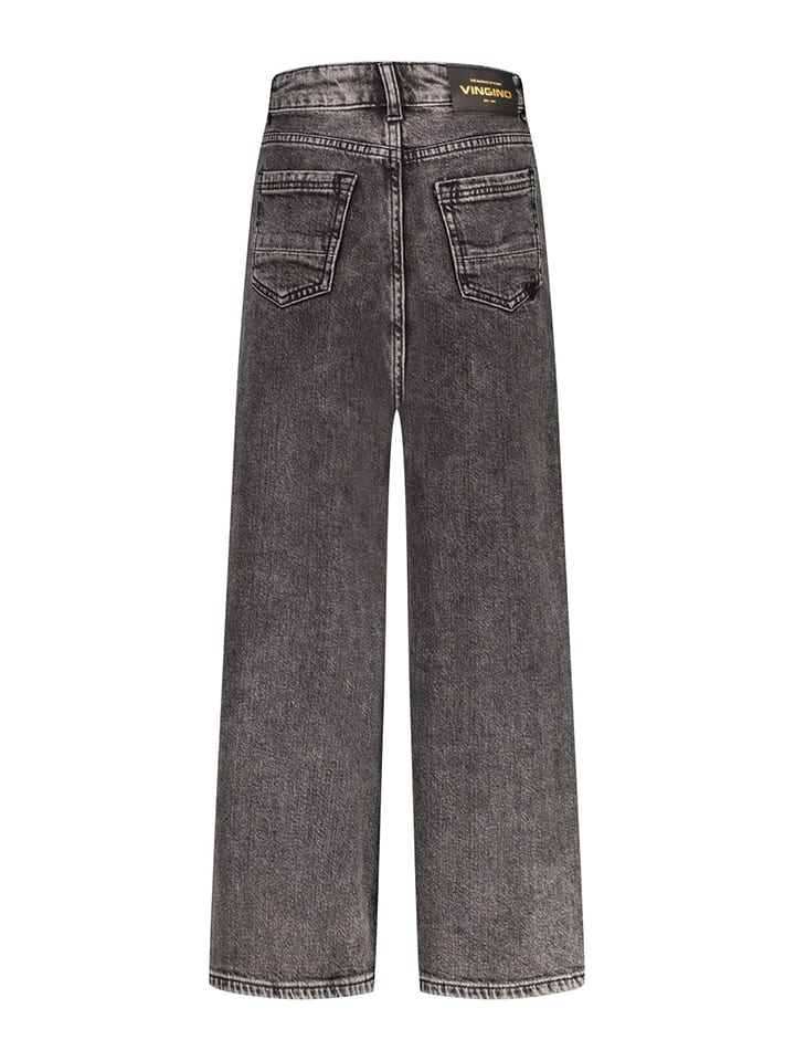 Vingino Anthrazit 3519818 Jeans "Carlice" - Regular fit - in Grau - 3