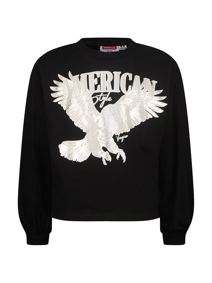 Detská mikina Vingino Schwarz 9962649 Sweatshirt in Schwarz - 1