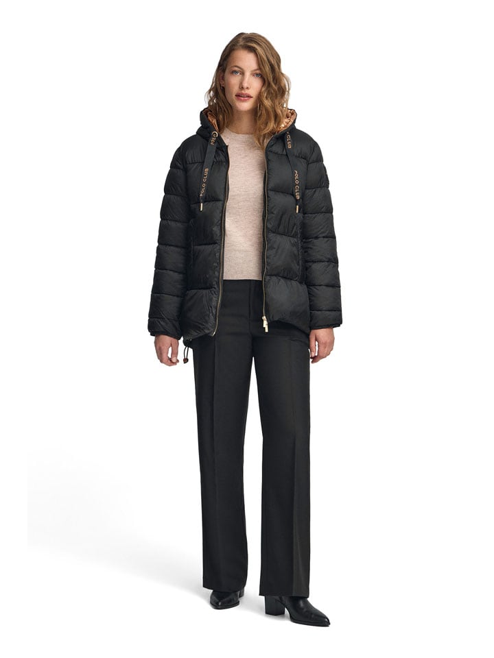 Dámska bunda Polo Club Schwarz 4182949 Steppjacke in Schwarz - 4