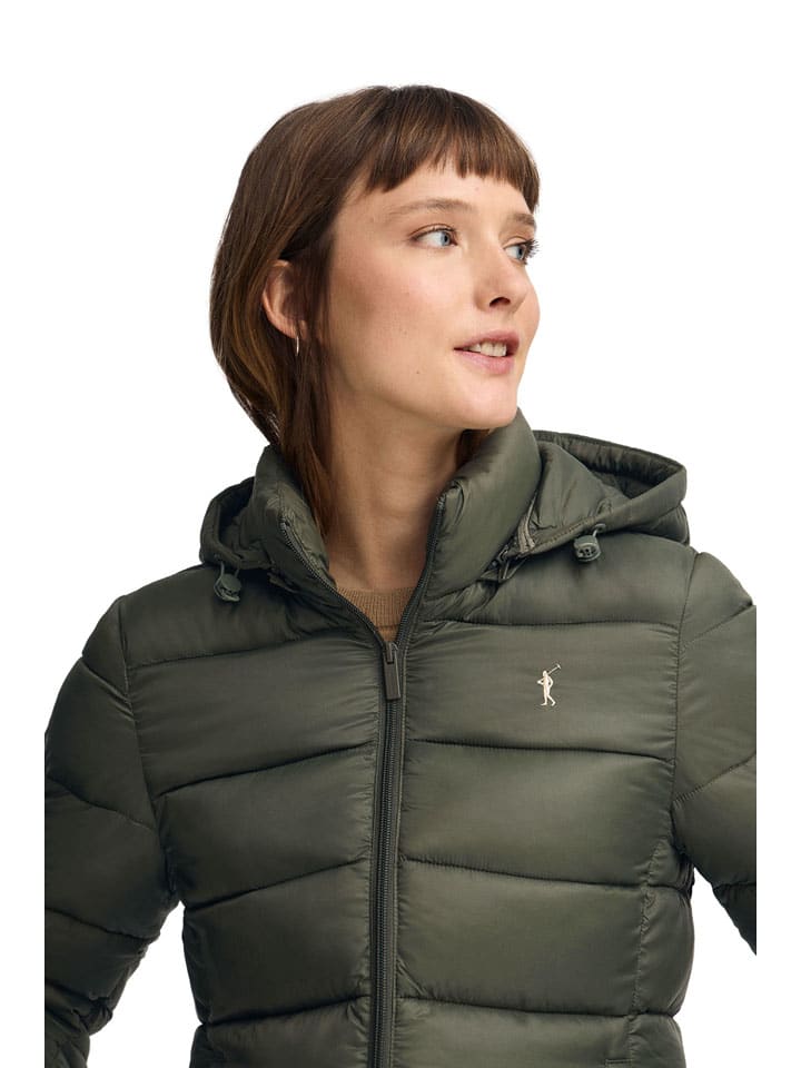 Dámska bunda Polo Club Khaki 133286 Steppajcke in Khaki - 3