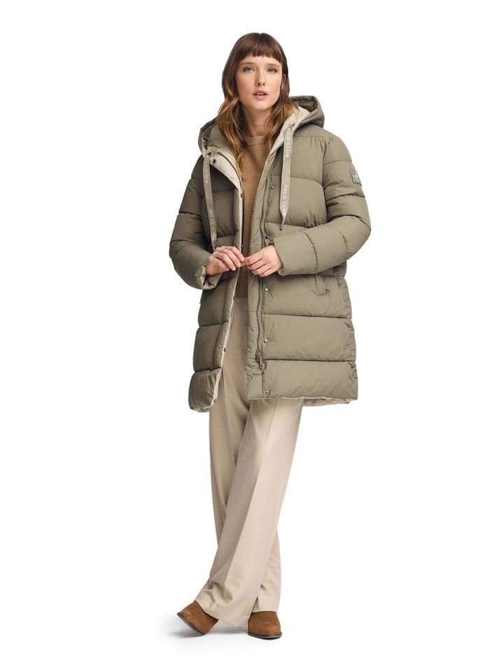 Dámska bunda Polo Club Beige/ Khaki 2582358 Wende-Steppjacke in Beige/ Khaki - 4