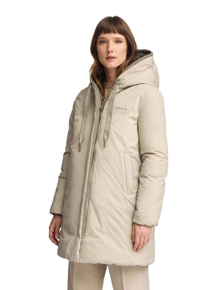 Dámska bunda Polo Club Beige/ Khaki 2582358 Wende-Steppjacke in Beige/ Khaki - 5