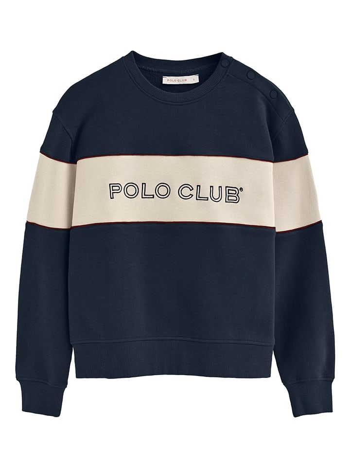 Mikina Polo Club Dunkelblau 7631606 Sweatshirt in Dunkelblau - 1