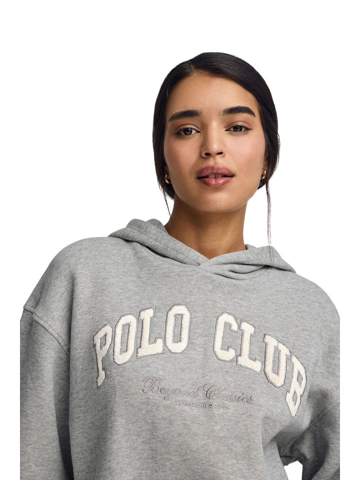 Mikina Polo Club Grau 9604165 Hoodie in Grau - 3