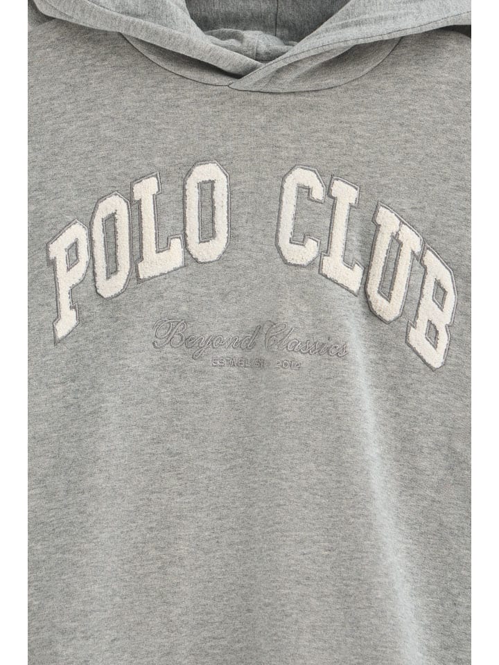 Mikina Polo Club Grau 9604165 Hoodie in Grau - 6