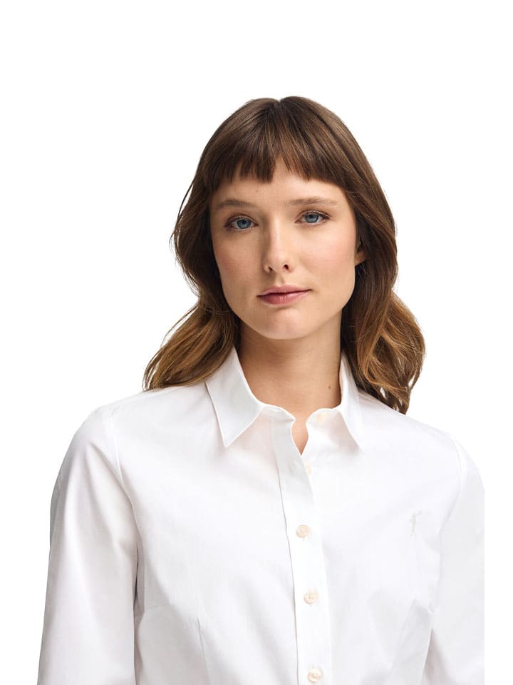 Košeľa Polo Club Weiß 4573732 Hemd - Slim fit - in Weiß - 3