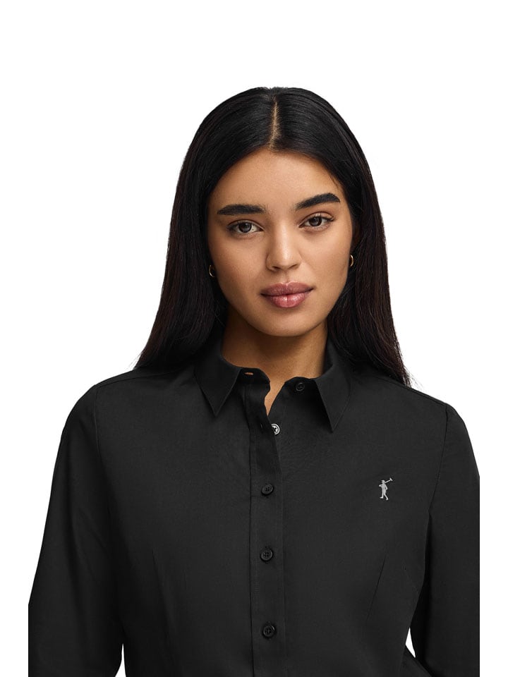 Košeľa Polo Club Schwarz 6429068 Hemd - Slim fit - in Schwarz - 3