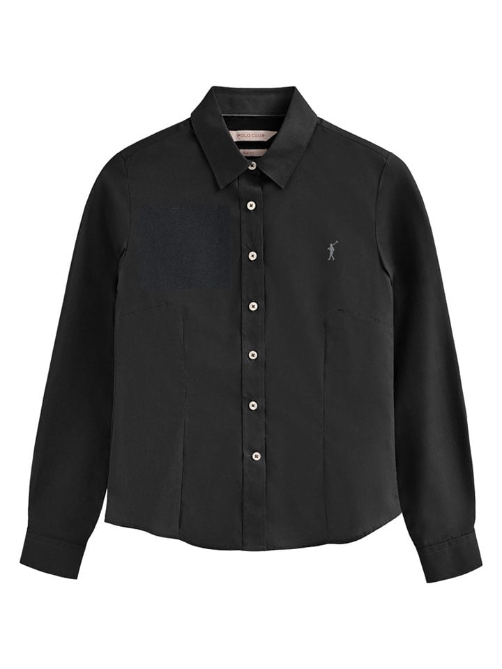 Košeľa Polo Club Schwarz 6429068 Hemd - Slim fit - in Schwarz - 5