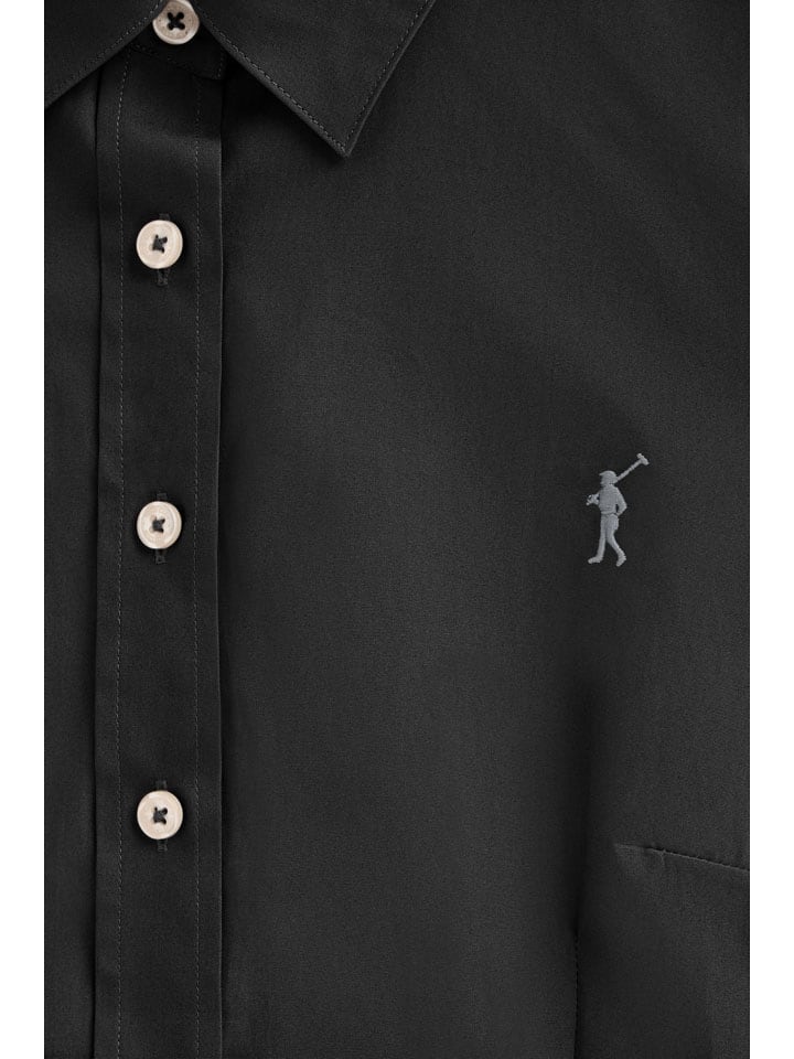 Košeľa Polo Club Schwarz 6429068 Hemd - Slim fit - in Schwarz - 6
