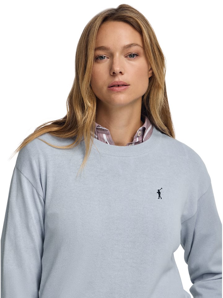 Sveter Polo Club Hellblau 1407717 Pullover in Hellblau - 3