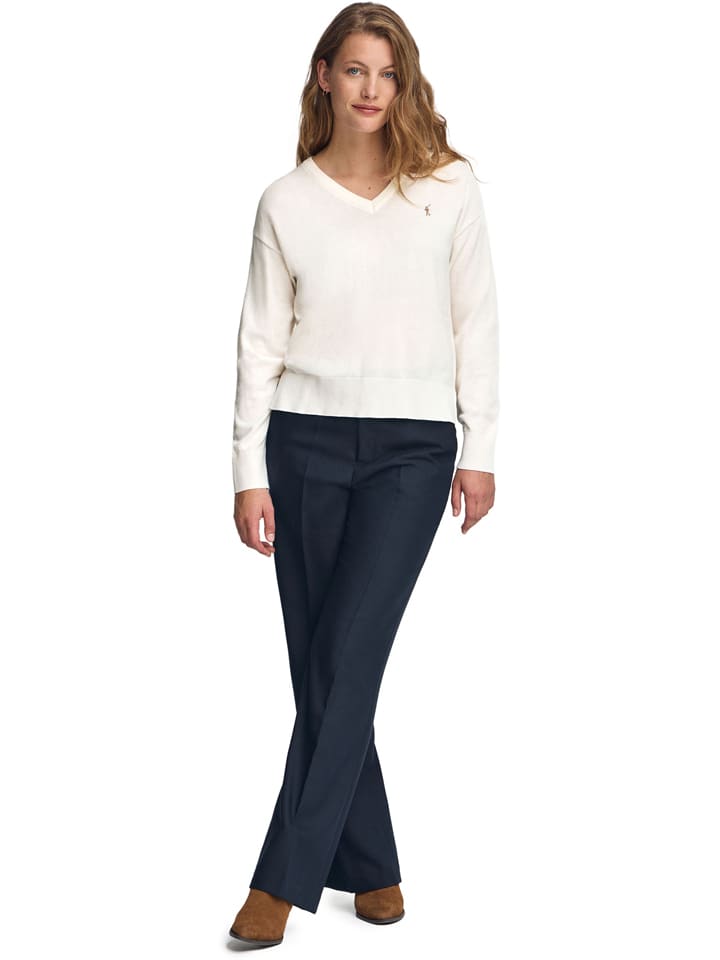 Sveter Polo Club Creme 687149 Pullover in Creme - 4