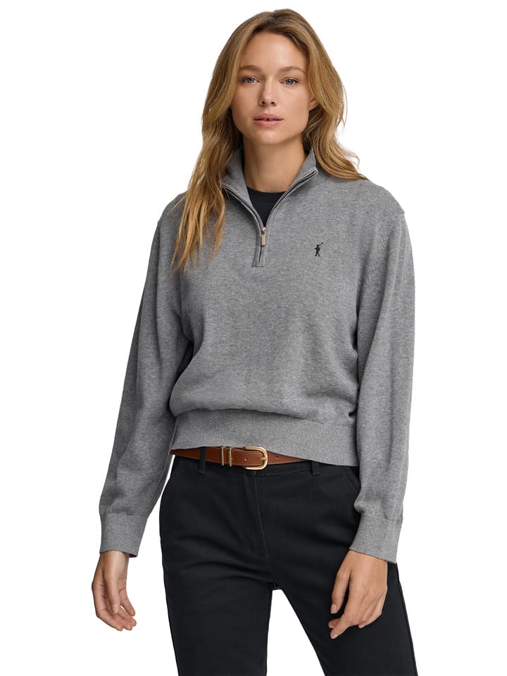 Sveter Polo Club Grau 6232338 Pullover in Grau - 1