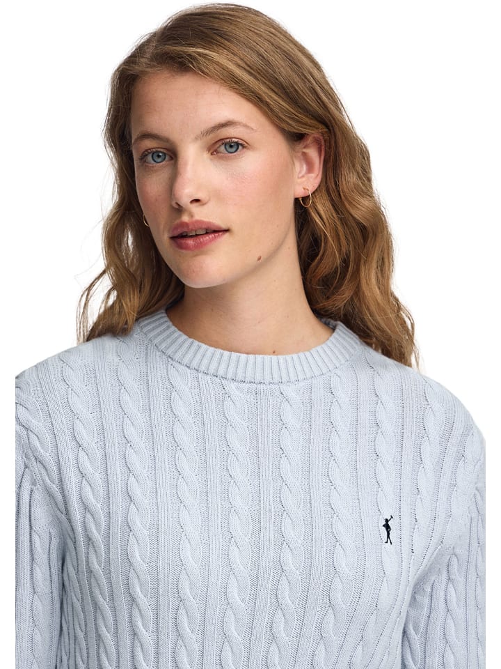 Sveter Polo Club Hellblau 284471 Pullover in Hellblau - 3
