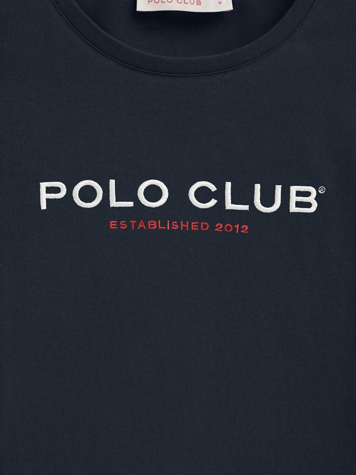 Tričko Polo Club Dunkelblau 539661 Longsleeve in Dunkelblau - 3
