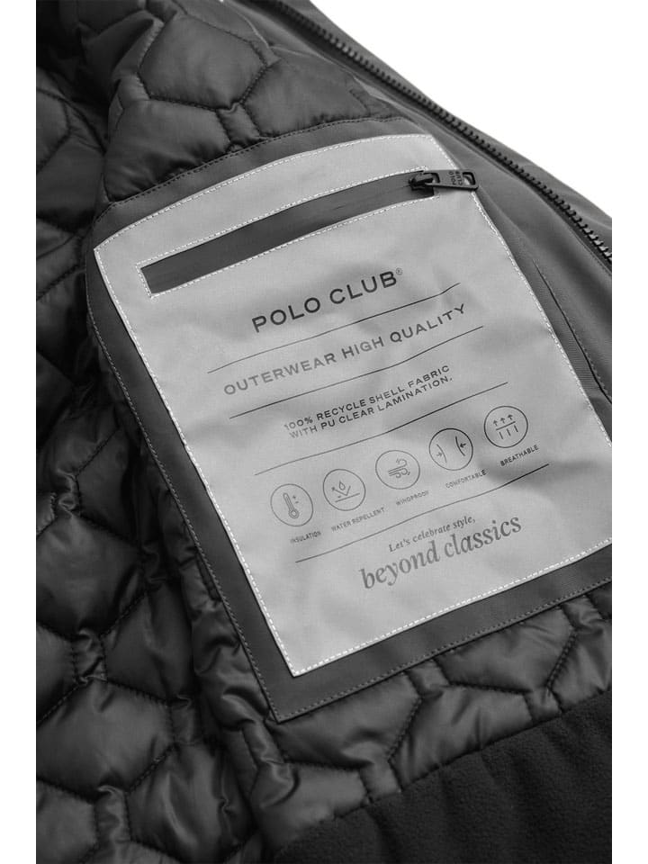 Bunda Polo Club Schwarz 8217748 Parka in Schwarz - 10