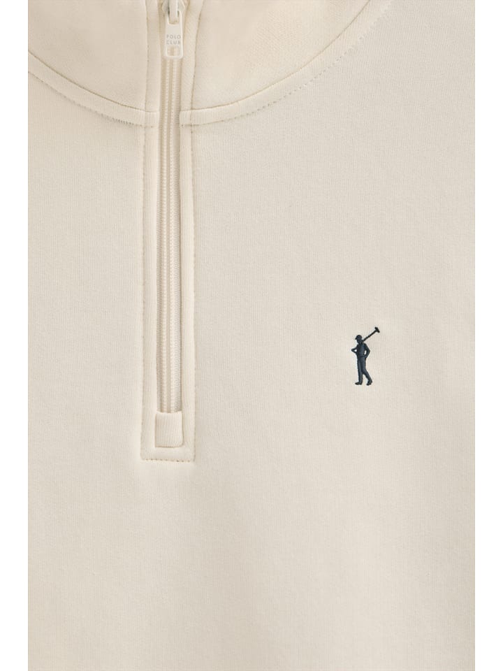 Mikina Polo Club Creme 5766525 Sweatshirt in Creme - 6