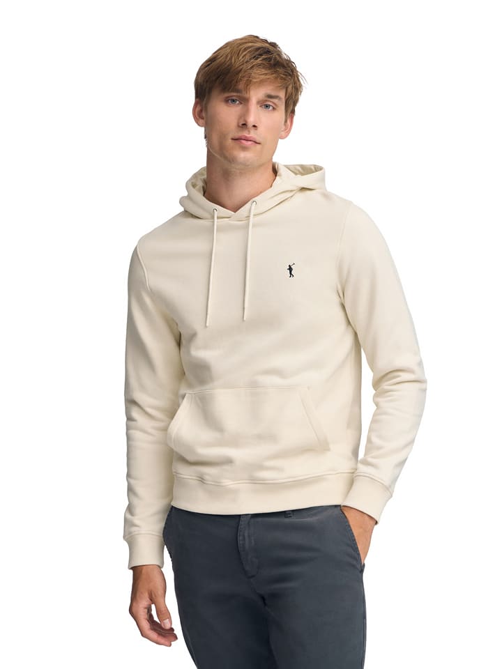 Mikina Polo Club Creme 7370502 Hoodie in Creme - 1