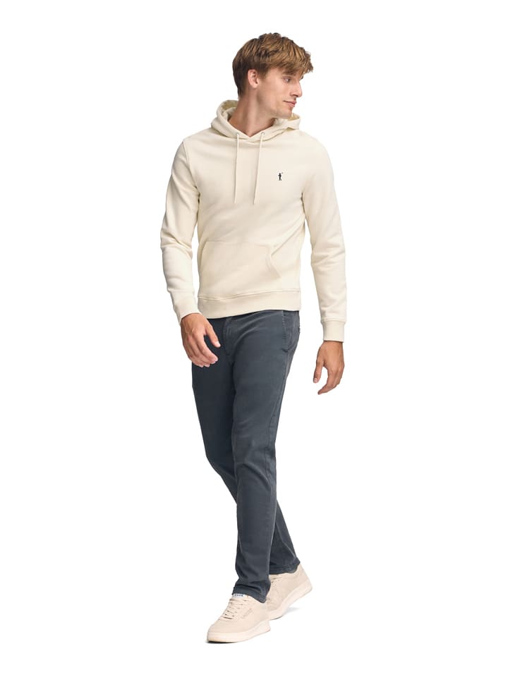 Mikina Polo Club Creme 7370502 Hoodie in Creme - 4