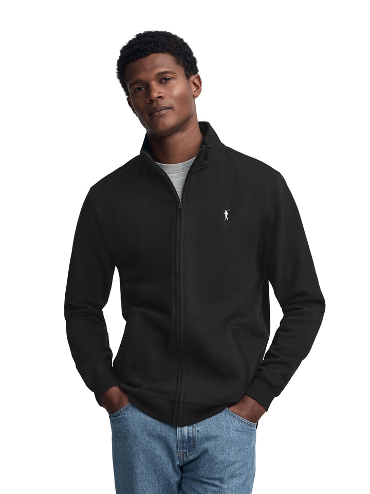 Mikina Polo Club Schwarz 3221650 Sweatjacke in Schwarz - 1