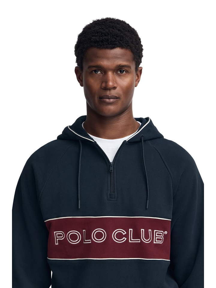 Mikina Polo Club Dunkelblau 9106347 Hoodie in Dunkelblau - 3