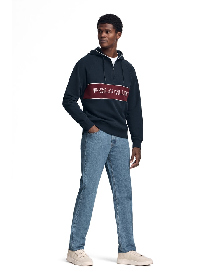 Mikina Polo Club Dunkelblau 9106347 Hoodie in Dunkelblau - 4