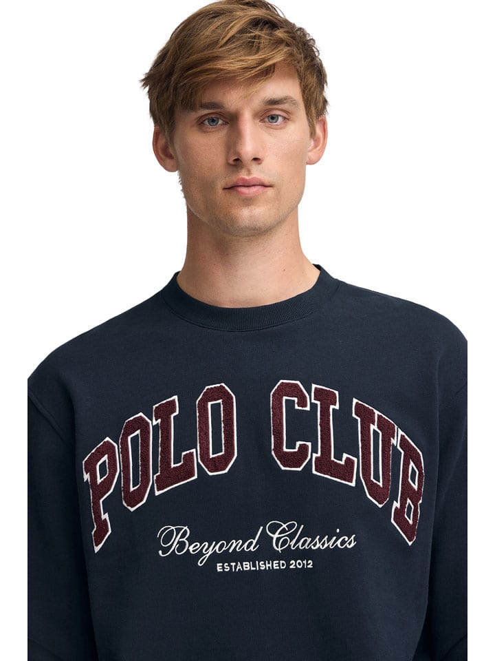 Mikina Polo Club Dunkelblau 7356351 Sweatshirt in Dunkelblau - 3