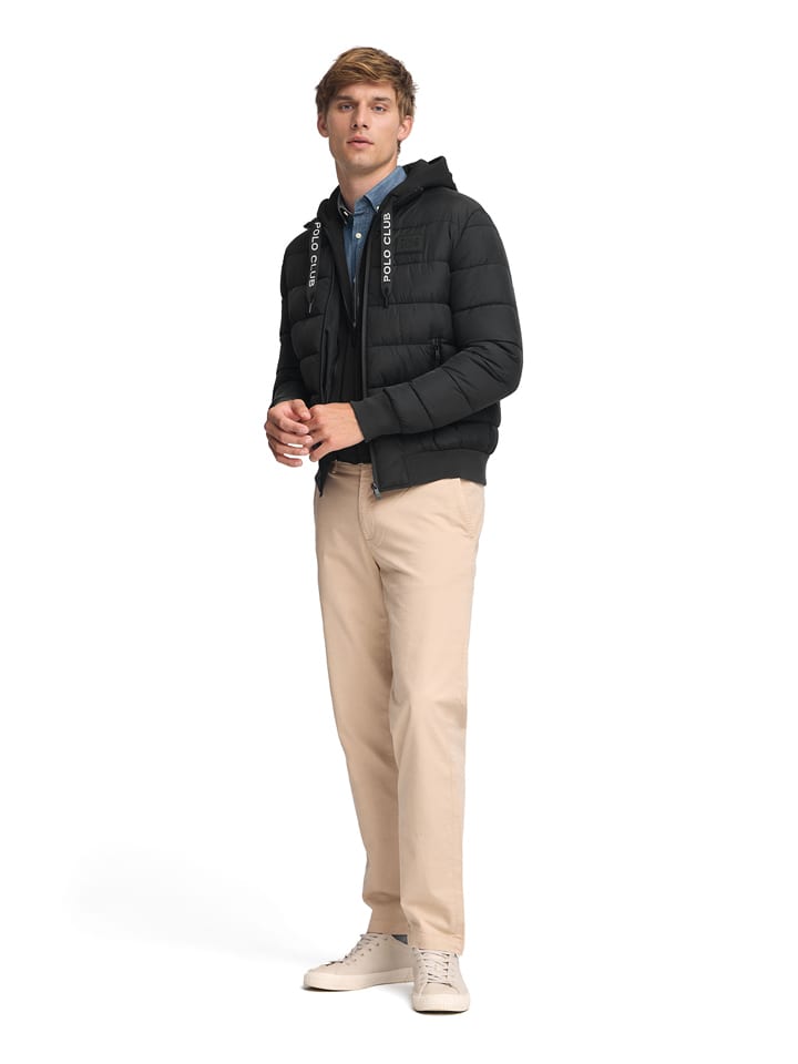 Bunda Polo Club Schwarz 8416272 Steppjacke in Schwarz - 4