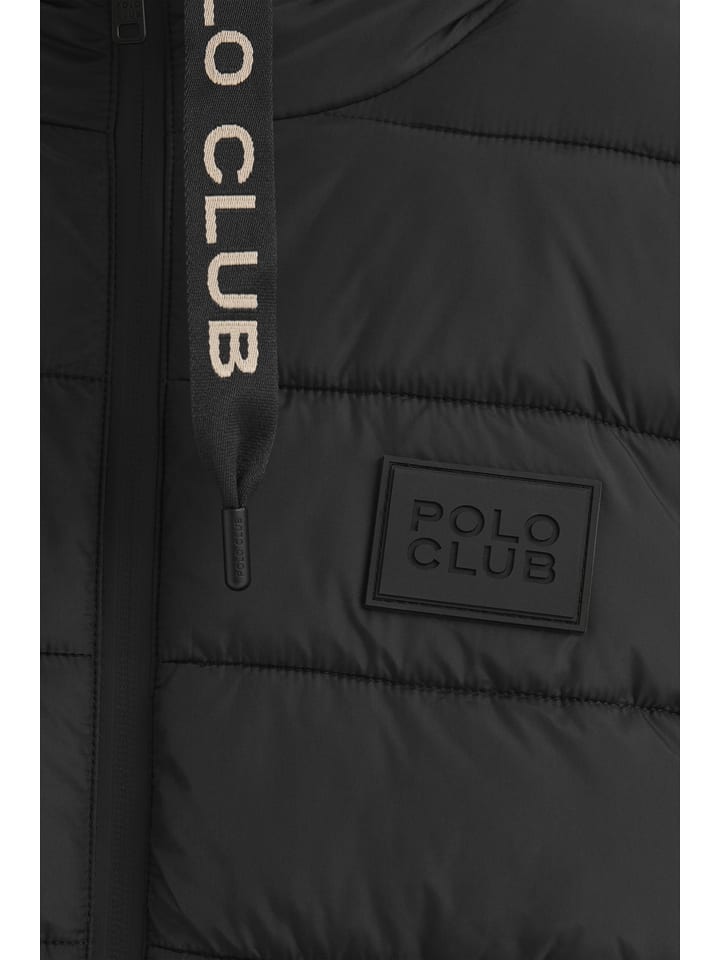 Bunda Polo Club Schwarz 8416272 Steppjacke in Schwarz - 6