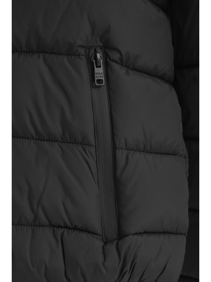Bunda Polo Club Schwarz 8416272 Steppjacke in Schwarz - 7