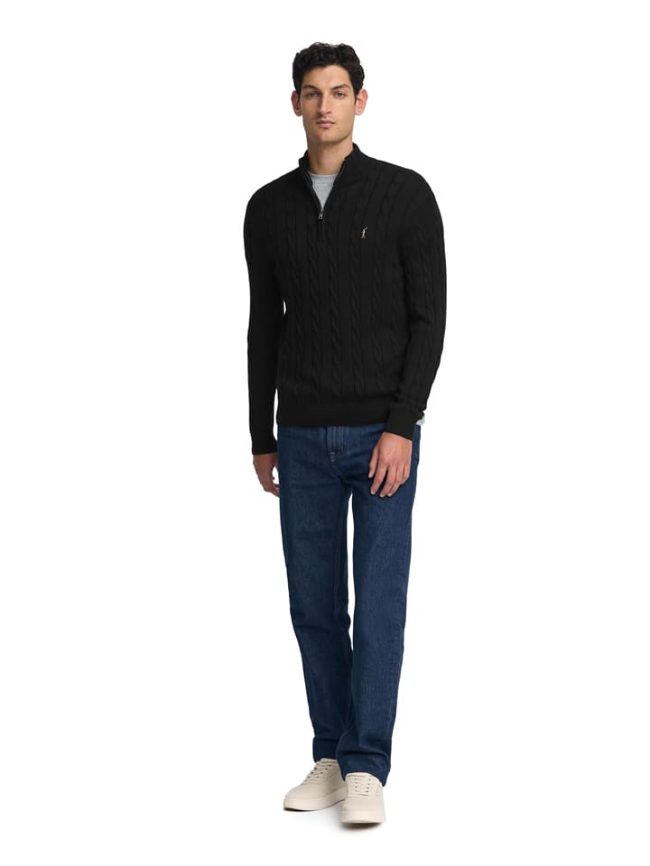 Sveter Polo Club Schwarz 655312 Pullover in Schwarz - 4