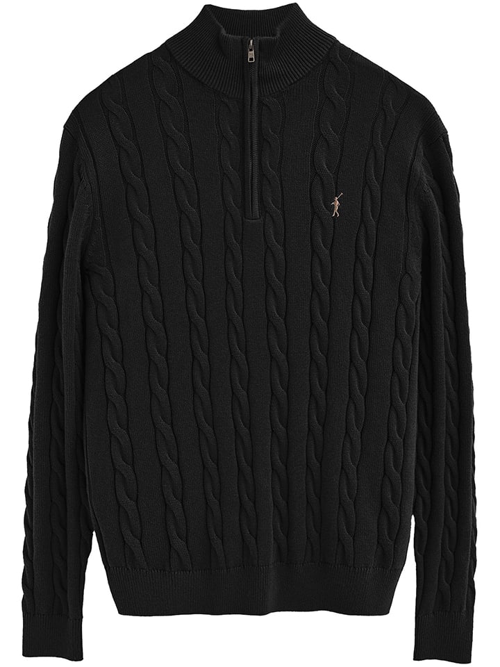 Sveter Polo Club Schwarz 655312 Pullover in Schwarz - 5