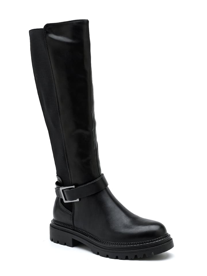 Kozačky Sixth Sens Schwarz 319153