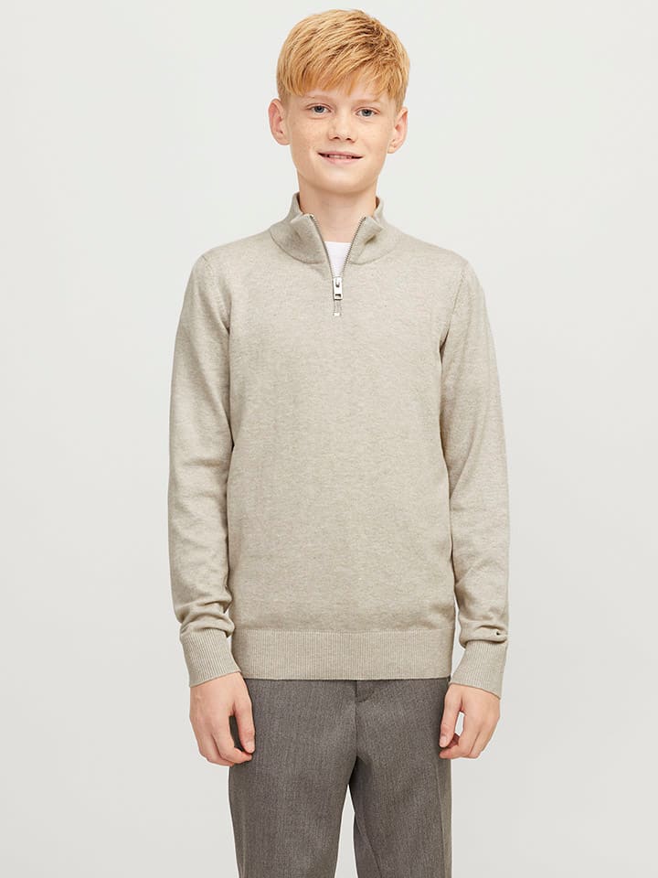 Sveter JACK & JONES Junior Beige 8709128