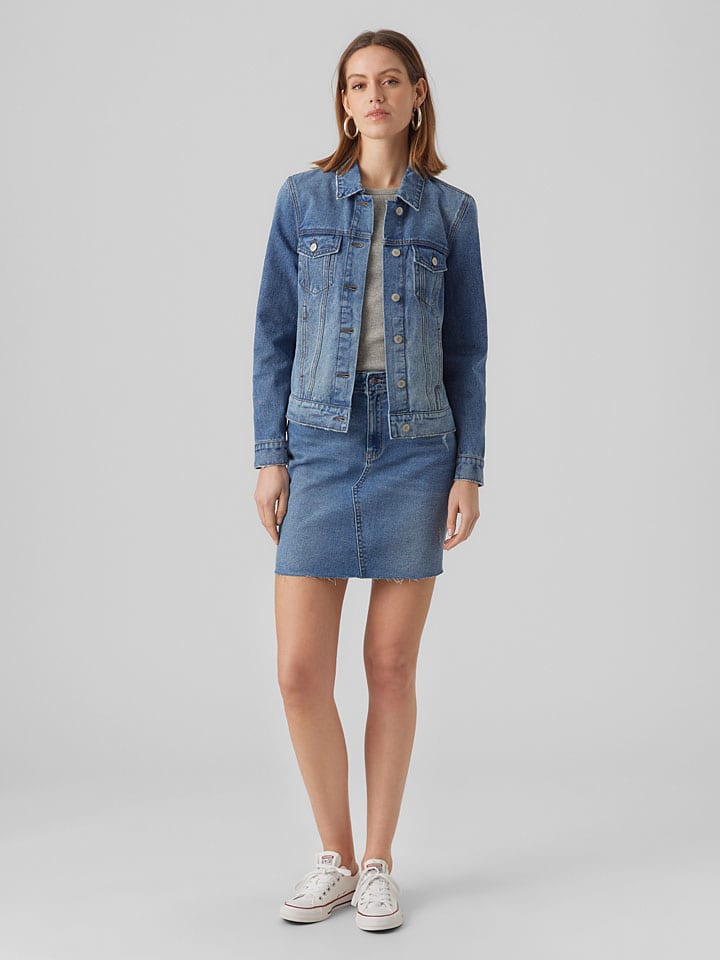 Dámska bunda Vero Moda Blau 5434544