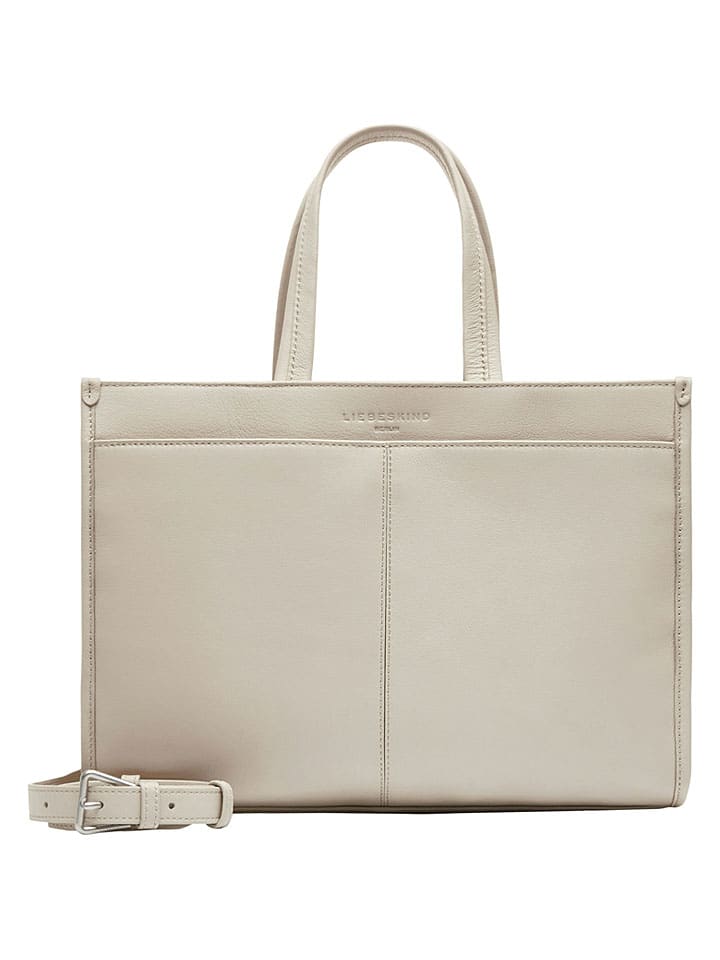 Kabelka Liebeskind Berlin Beige - (B)39 x (H)37 x (T)14 cm 8006304