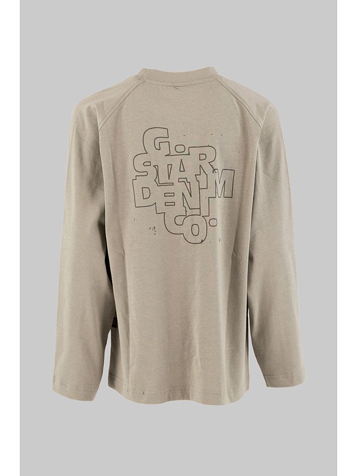 Tričko G-Star Beige 7564867 Longsleeve in Beige - 2