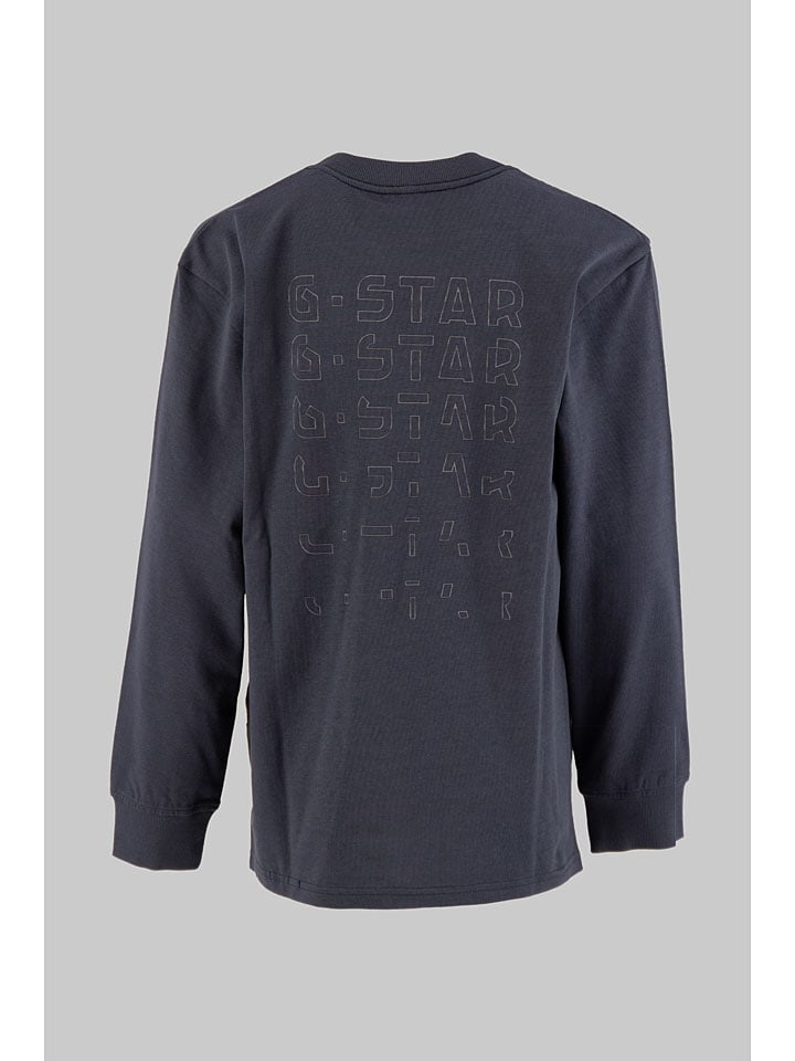 Tričko G-Star Dunkelblau 4582968 Longsleeve in Dunkelblau - 2