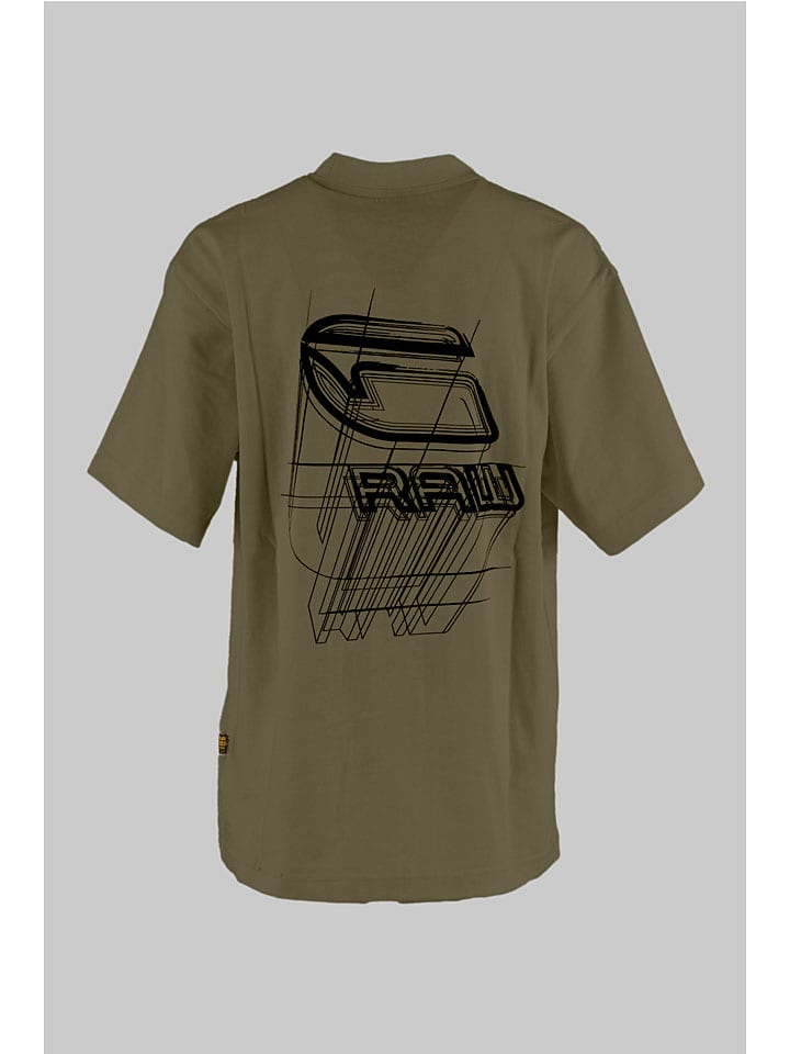Tričko G-Star Khaki 4124381 Shirt in Khaki - 2